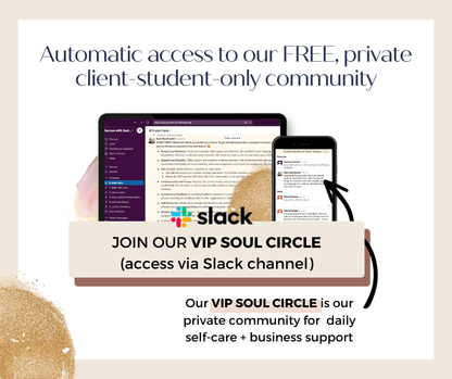 1:1 Personalized Critique, Feedback + Audit - Success with Soul Shop for coaches, course creators and online entrepreneurs.