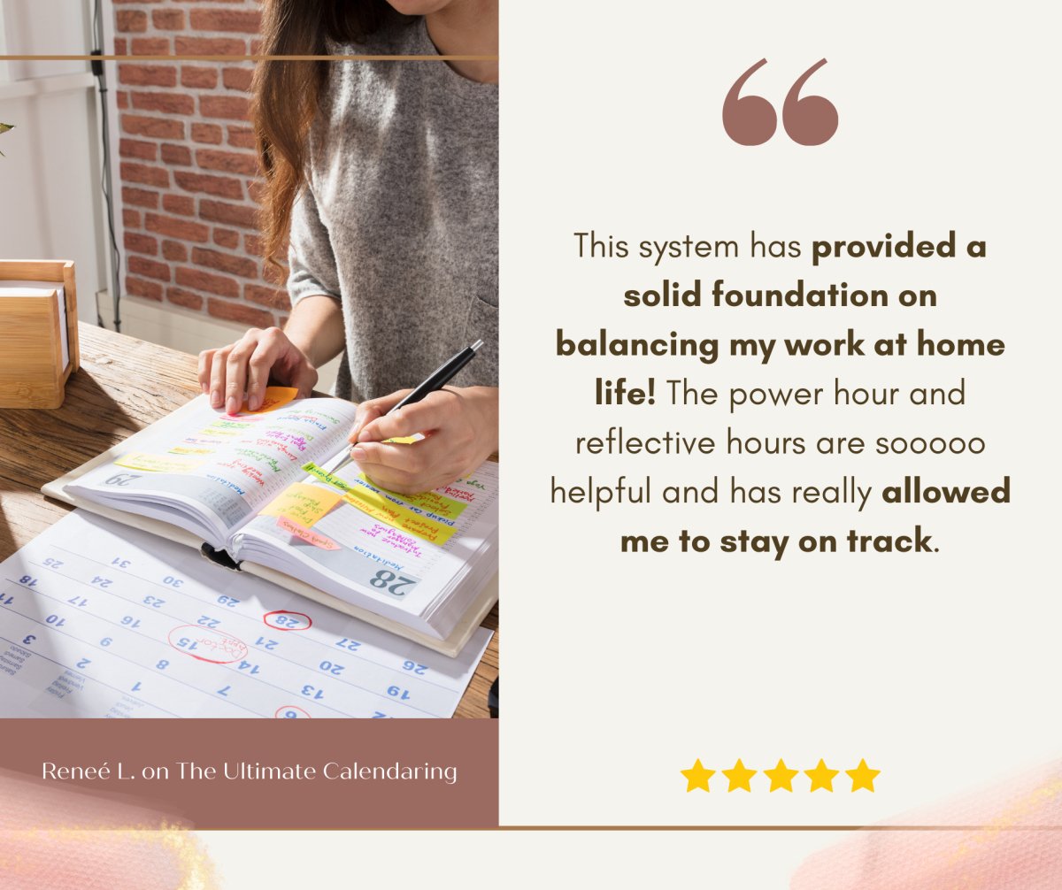 Fast - Track Workshop: A Feminist Calendaring + Productivity System for Time Management + Work - Life Balance - Success with Soul Shop for coaches, course creators and online entrepreneurs.