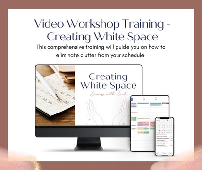 Fast - Track Workshop: A Feminist Calendaring + Productivity System for Time Management + Work - Life Balance - Success with Soul Shop for coaches, course creators and online entrepreneurs.