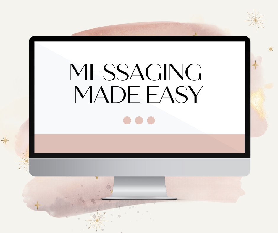 Messaging Made Easy: Stress - Free Copywriting for Entrepreneurs who Hate Being Salesy - Success with Soul Shop for coaches, course creators and online entrepreneurs.