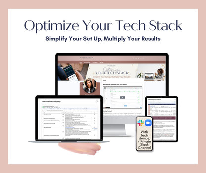 Optimize Your Tech Stack: How to Run Your Entire Biz With 1 Tool (and ZERO Zaps!) - Success with Soul Shop for coaches, course creators and online entrepreneurs.