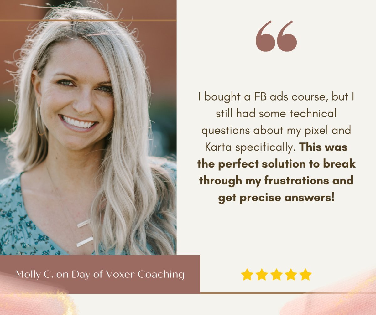 Unlimited Monthly Voxer Coaching - Success with Soul Shop for coaches, course creators and online entrepreneurs.