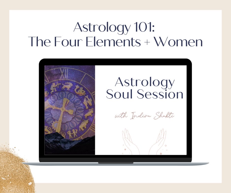 Fast-Track Workshop: Astrology 101: The Four Elements + Women - Success with Soul Shop for coaches, course creators and online entrepreneurs.