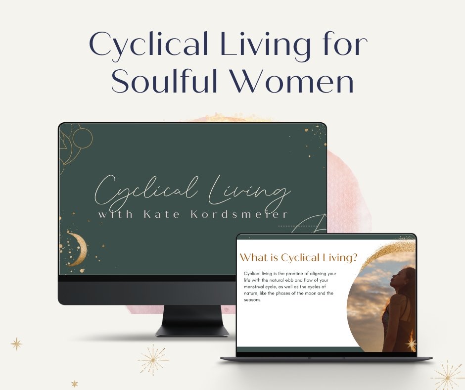 Fast-Track Workshop: Cyclical Living for Soulful Women - Success with Soul Shop for coaches, course creators and online entrepreneurs.