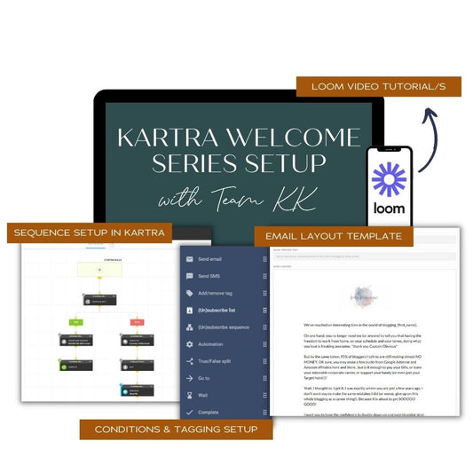 Kartra Welcome Series Set-Up: Done For You! - Success with Soul Shop for coaches, course creators and online entrepreneurs.