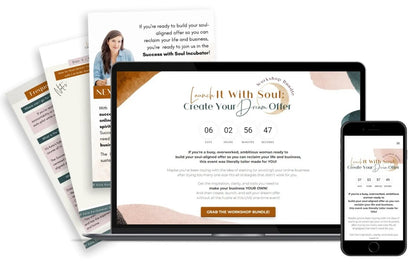 Launch It With Soul Mini Course - Success with Soul Shop for coaches, course creators and online entrepreneurs.