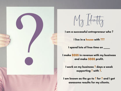Vision Board Template + Visualization Meditation Bundle (with Printable Affirmations!) - Success with Soul Shop for coaches, course creators and online entrepreneurs.